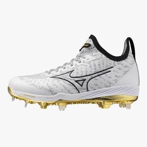Mizuno Men's Dominant Knit 2 Low Men's Metal Cleat 8.5
